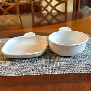Corningware White Kitchen Bakeware Set